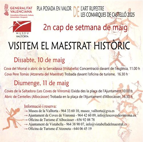 Visitem el Maestrat històric - Cova del Morral o abric de la Serradassa
