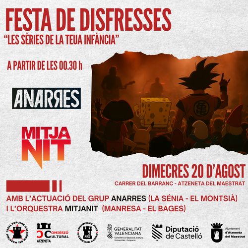 Concert d'Anarres i la Mitjanit