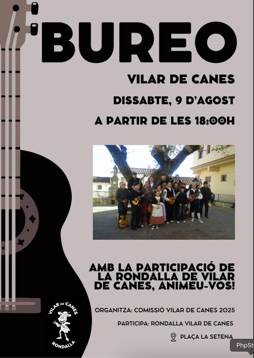Bureo amb la Rondalla de Vilar de Canes