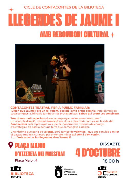 Contacontes: "Llegendes de Jaume I"