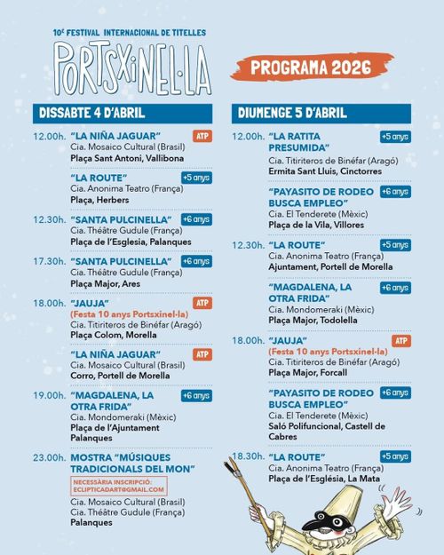 Portsxinel·la: "Santa Pulcinella" 