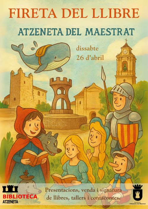 Fireta del llibre a Atzeneta del Maestrat