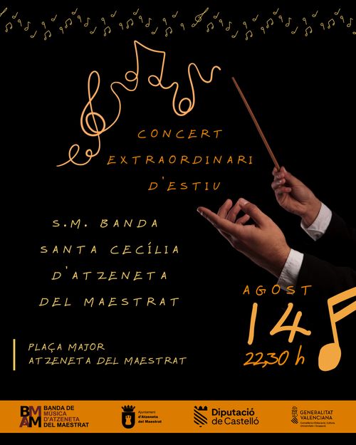 Concert de la Banda de música d'Atzeneta del Maestrat