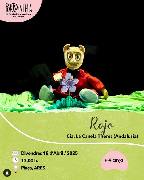 🎭 Festival Internacional de Titelles Portsxinel·la ⏩ 'Rojo' 🔴