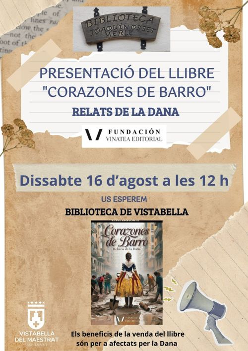 Presentació del llibre "Corazones robados"