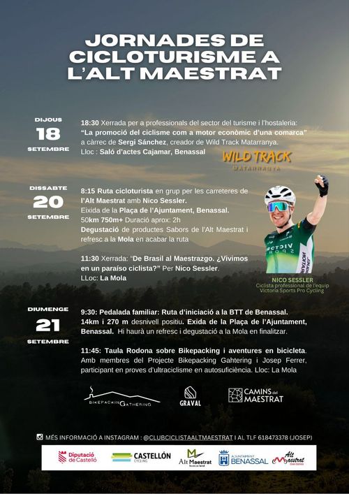 Jornades cicloturisme a l'Alt Maestrat