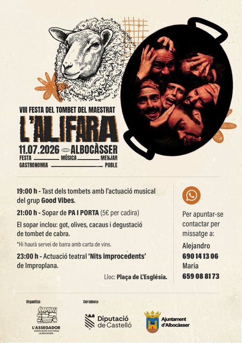  L'ALIFARA -  VIII FESTA DEL TOMBET DEL MAESTRAT