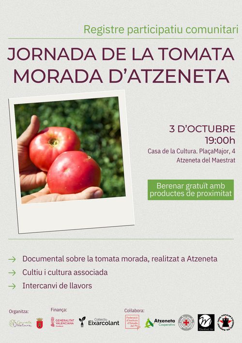 Jornada de la tomata morada d'Atzeneta