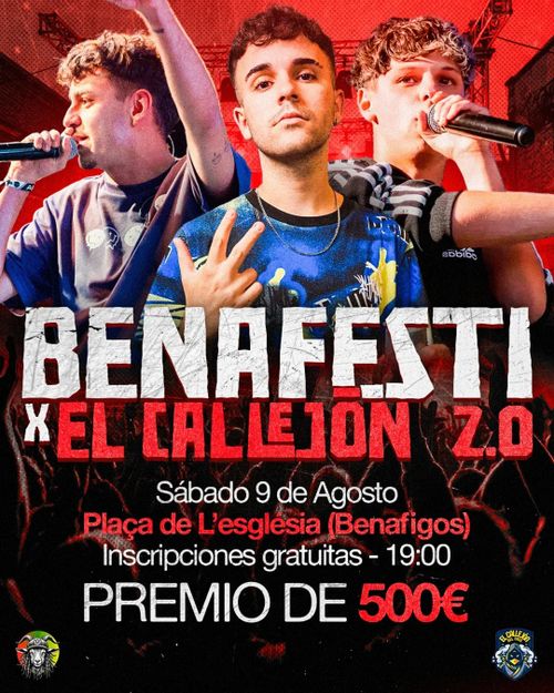 Benafesti vs El Callejón 2.0 (Batalla de galls)