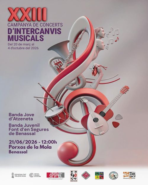 Concert de les bandes joves de Benassal i Atzeneta del Maestrat