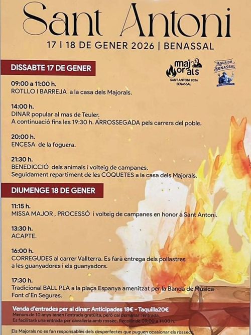 Sant Antoni a Benassal