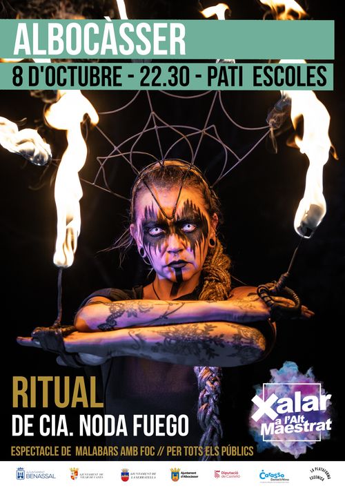 Espectacle Ritual de Noda Fuego  Festival Xalar (Reprogramació)