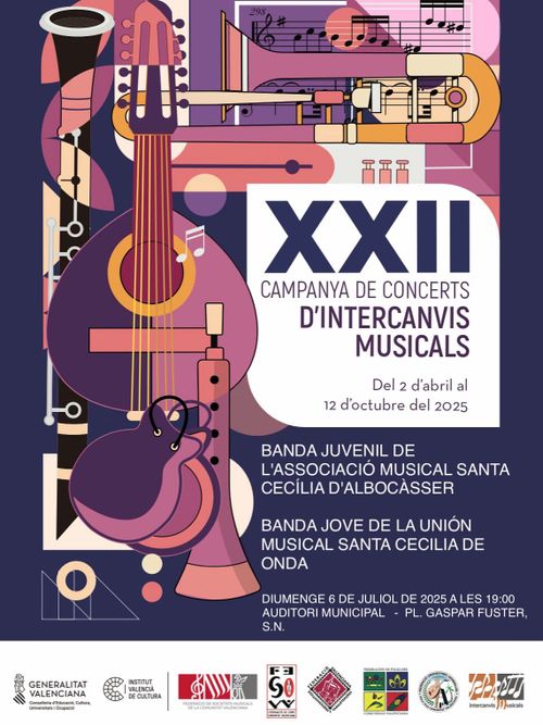 🎶 XXX CAMPANYA DE CONCERTS D’INTERCANVIS MUSICALS